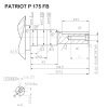 Двигатель бензиновый PATRIOT P 175 FB